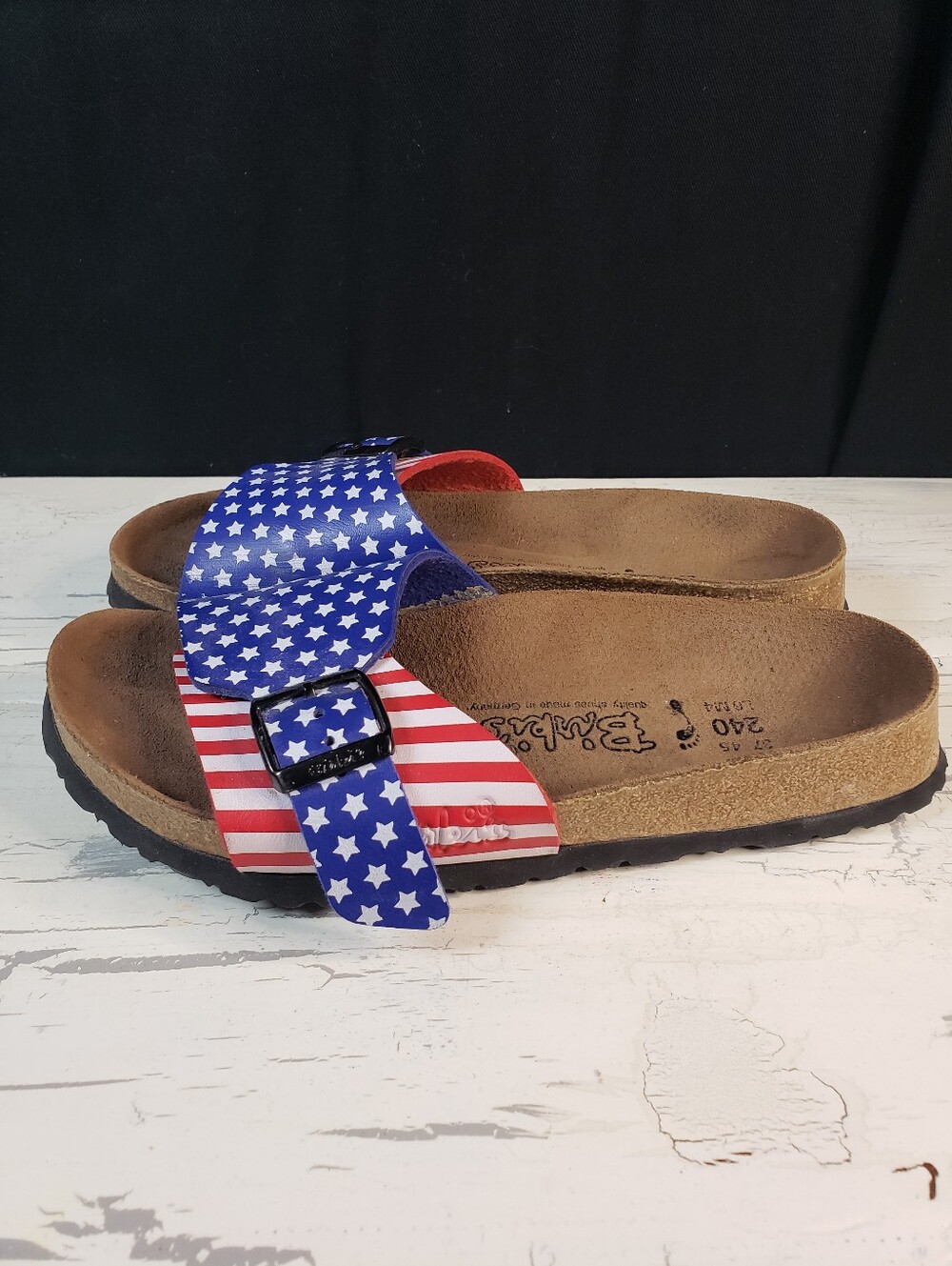 Birkenstock Birki's Catalina Patriotic Sandals - Women's size 6- 6.5 (Euro 37) - Picture 3 of 14